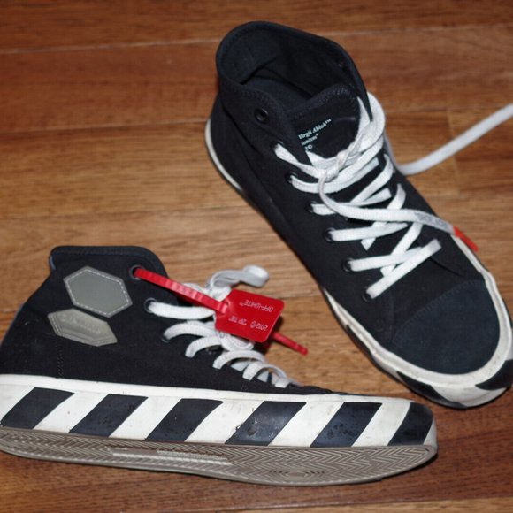 OFF-WHITE  black keds Men\'s sneakers 2013 Size 43/ 10